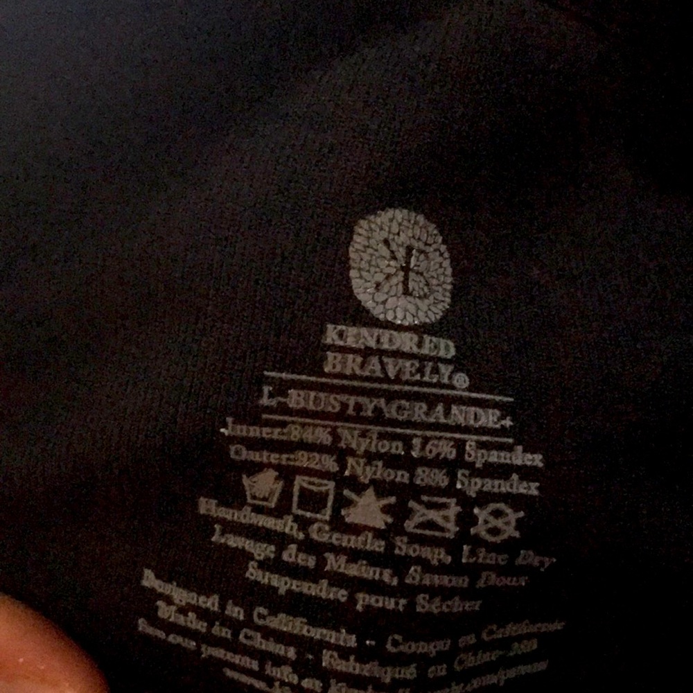 Kindred Bravely size L Busty Black